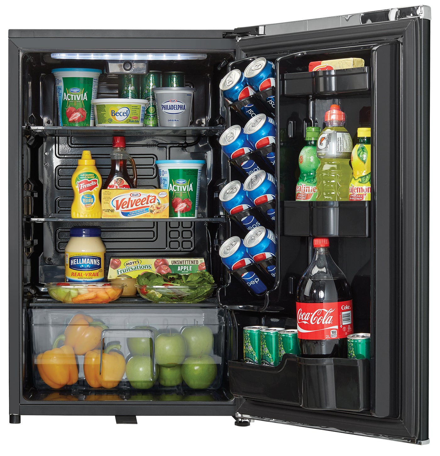 Danby Metallic Black Contemporary Classic Compact Refrigerator (4.4 Cu.Ft.) - DAR044A6MDB-6
