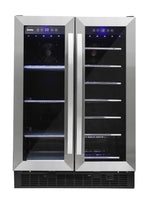 Danby Stainless Steel Beverage Center with Glass Doors (5.2 Cu.Ft) - DBC052A1BSS