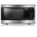 Danby Black And Stainless Countertop Microwave (0.9 Cu.Ft.) - DBMW0924BBS