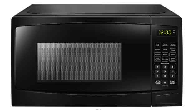 Danby Black Countertop Microwave (1.1 Cu.Ft.) - DBMW1120BBB