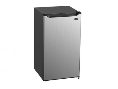 Danby Black With Stainless Door Mini Fridge (4.4 Cu.Ft.) DCR044B1SLM