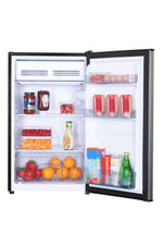 Danby Black With Stainless Door Mini Fridge (4.4 Cu.Ft.) DCR044B1SLM