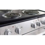 Danby Black and Stainless Coil Range 24" - DERM240BSSC