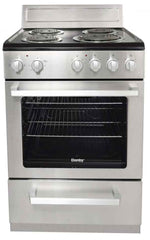 Danby Black and Stainless Coil Range 24" - DERM240BSSC