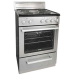 Danby Black and Stainless Coil Range 24" - DERM240BSSC