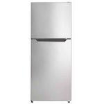 Danby Black And Stainless Look Apartment Size Refrigerator (10.1 Cu.Ft.) - DFF101B1BSLDB