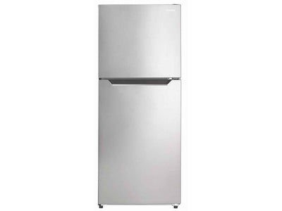 Danby Black And Stainless Look Apartment Size Refrigerator (10.1 Cu.Ft.) - DFF101B1BSLDB