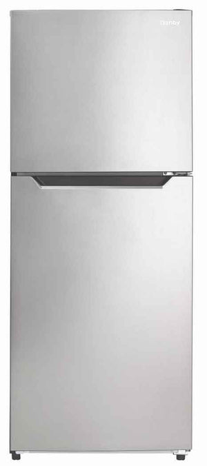 Danby Black And Stainless Look Apartment Size Refrigerator (10.1 Cu.Ft.) - DFF101B1BSLDB