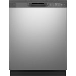 GE Stainless Steel 24" Built-In Front Control Dishwasher - GDF510PSRSS