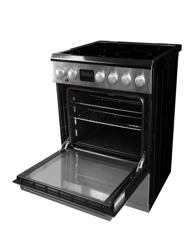 Danby Stainless Steel 24" Slide-In Smoothtop Electric Range with Air Fry (2.5 Cu. Ft.) - DRCA240BSSC