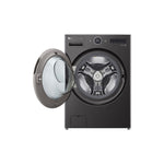 LG Black Steel 5.8 cu. ft. Front Load Washer with AI DD™ 2.0 and LCD Knob - WM6700HBA