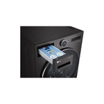 LG Black Steel 5.8 cu. ft. Front Load Washer with AI DD™ 2.0 and LCD Knob - WM6700HBA