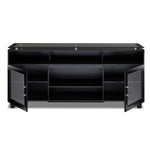 Damien 72" Flat Panel Television Stand - Black
