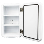 Danby White Mini Cosmetic Fridge with Mirror and Light (7.4 L) - DBMR02624WD43