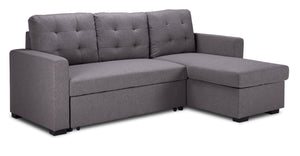 Dustin Pop-Up Sofa Bed - Grey