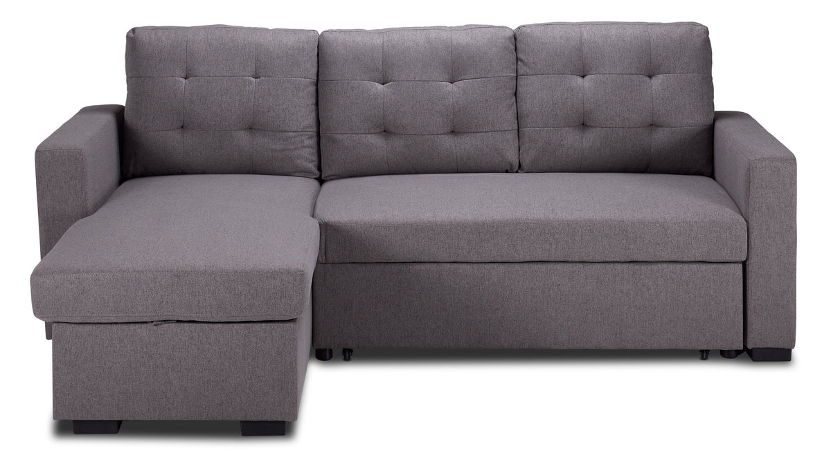 Dustin PopUp Sofa Bed Grey Leon's