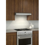 Broan Stainless Steel 36" 650 Max CFM Under-the-Cabinet Range Hood - ERLE136SS