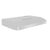 Broan White 36" 650 Max CFM Under-the-Cabinet Range Hood - ERLE136WH