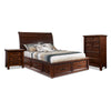 Eden 5-Piece King Storage Bedroom Package - Dark Brown