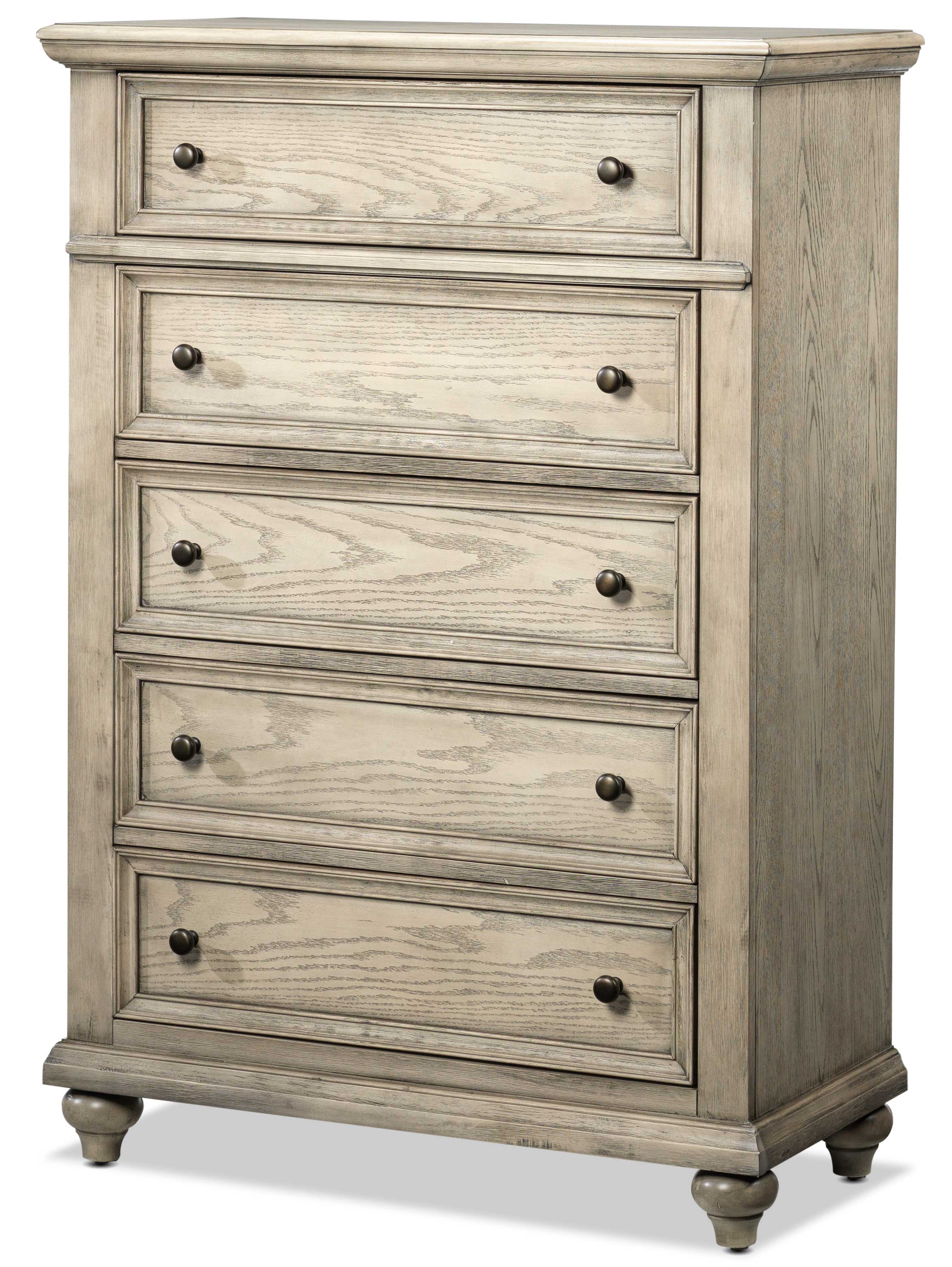 Emma 5-Piece King Bedroom Package - Oak