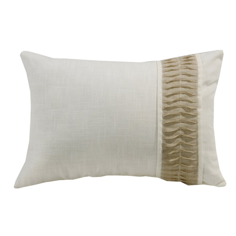 Warrenton Linen Decorative Pillow - White / Cream