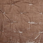 Sierpnia 3-Piece Silk Look Velvet King Quilt Set - Dusty Rose