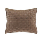 Sierpnia 3-Piece Silk Look Velvet Queen Quilt Set - Dusty Rose