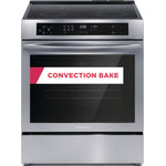 Frigidaire Stainless Steel 30" Freestanding Induction Range with Front Control (5.3 Cu. Ft.) - FCFI308CAS