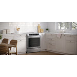 Frigidaire Stainless Steel 30" Freestanding Induction Range with Front Control (5.3 Cu. Ft.) - FCFI308CAS