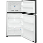 Frigidaire Black Stainless Steel Top-Freezer Refrigerator (20 Cu. Ft.) - FFTR2045VD