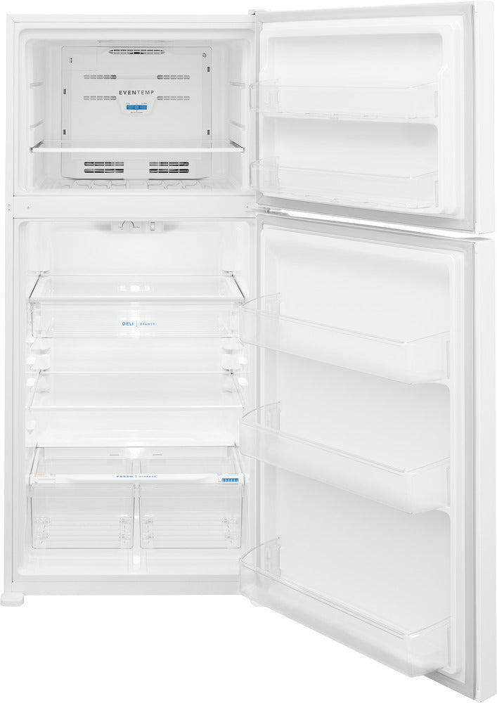 Frigidaire White Top-Freezer Refrigerator (20 Cu. Ft.) - FFTR2045VW