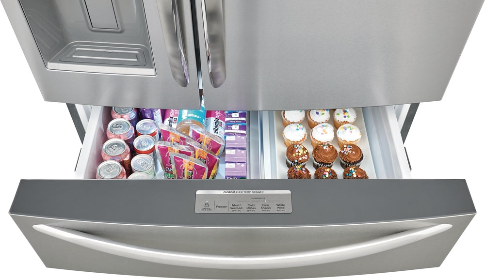 Frigidaire Gallery Counter-Depth 4-Door French Door Refrigerator (21.8 Cu. Ft.) - FG4H2272UF