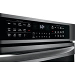 Frigidaire Gallery Black Stainless 30" Electric Double Wall Oven (10.2 Cu.ft)- FGET3066UD