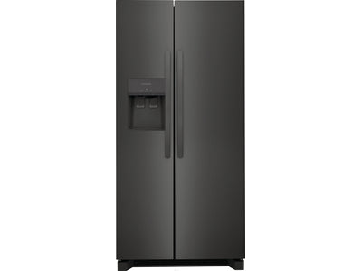 Frigidaire 33" 22.2 Cu. Ft. Black Stainless Steel Side-by-Side Refrigerator - FRSS2323AD