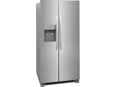 Frigidaire Stainless Steel 33" Standard Depth Side by Side Refrigerator (22.2 Cu. Ft.) - FRSS2323AS