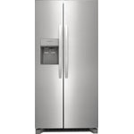Frigidaire Stainless Steel 33" Standard Depth Side by Side Refrigerator (22.2 Cu. Ft.) - FRSS2323AS