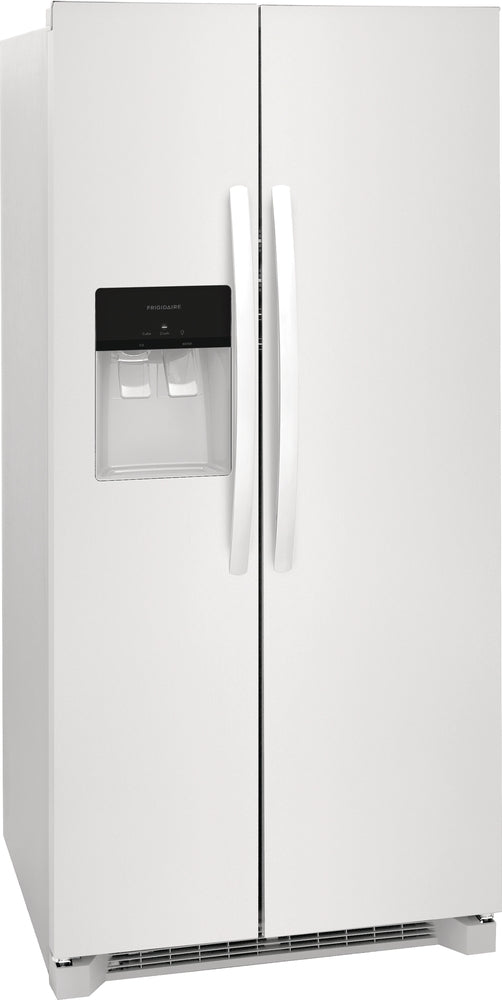 Frigidaire White 33" Standard Depth Side by Side Refrigerator (22.2 Cu. Ft.) - FRSS2323AW