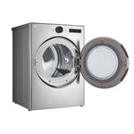 LG Graphite Steel 7.4 cu. ft. Ultra Large Capacity Smart Front Load Dryer with Built-In Intelligence & TurboSteam® - DLEX5500V