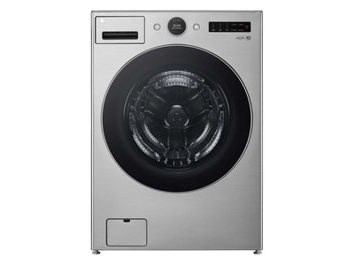 LG Graphite Steel 5.2 cu. ft. Front Load Washer with AI DD™ and LCD Knob - WM5500HVA