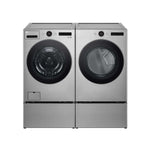LG Graphite Steel 7.4 cu. ft. Ultra Large Capacity Smart Front Load Dryer with Built-In Intelligence & TurboSteam® - DLEX5500V