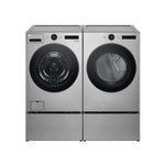 LG Graphite Steel 5.2 cu. ft. Front Load Washer with AI DD™ and LCD Knob - WM5500HVA