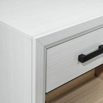 Fog 5-Piece Queen Bedroom Package - White, Black