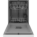 GE White 24" Built-In Front Control Dishwasher - GDF510PGRWW