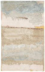 Ptolemaios IX Area Rug - 9' X 13' - Tan/Yellow