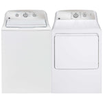 GE White Top-Load Washer (4.4 cu. ft) & Electric Dryer (7.2 cu. ft.) - GTW331BMRWS/GTD40EBMRWS
