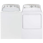 GE White Top-Load Washer (4.9 cu. ft) & Electric Dryer (7.1 cu. ft.) - GTW490BMRWS/GTD40EBMRWS