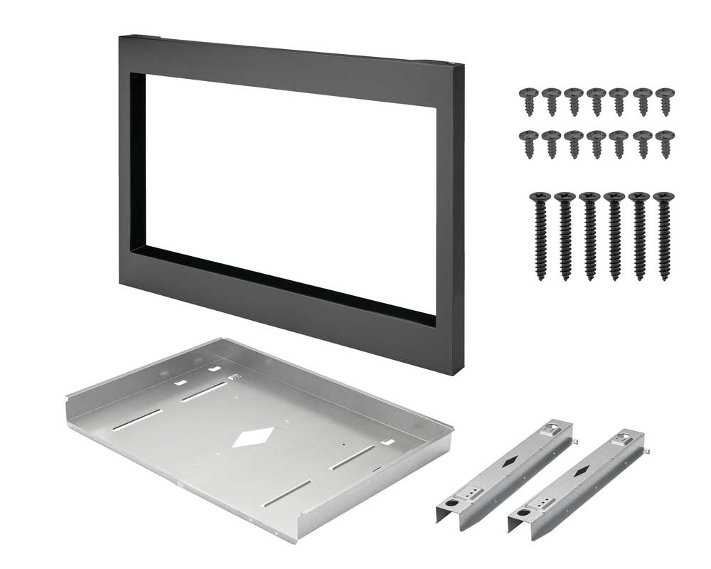 Frigidaire Gallery Dark Stainless Steel 27" Microwave Trim Kit - GMTK2768AD