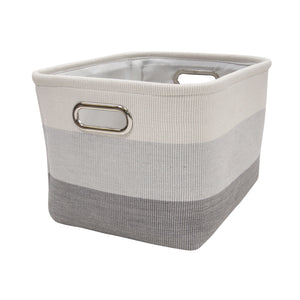 Baby Jungle Storage Basket - Grey Ombre