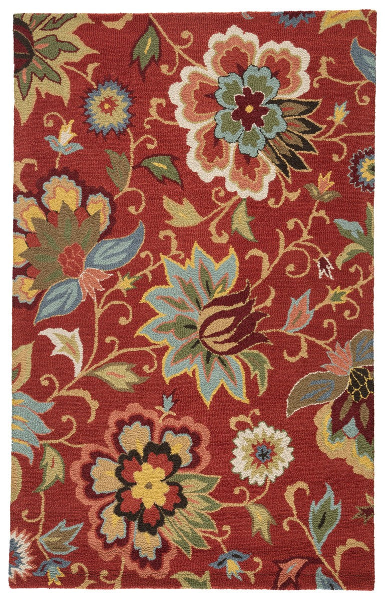 Attalou II Area Rug - 9' X 12' - Red/Multi