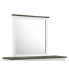 Abigail Mirror - White and Grey